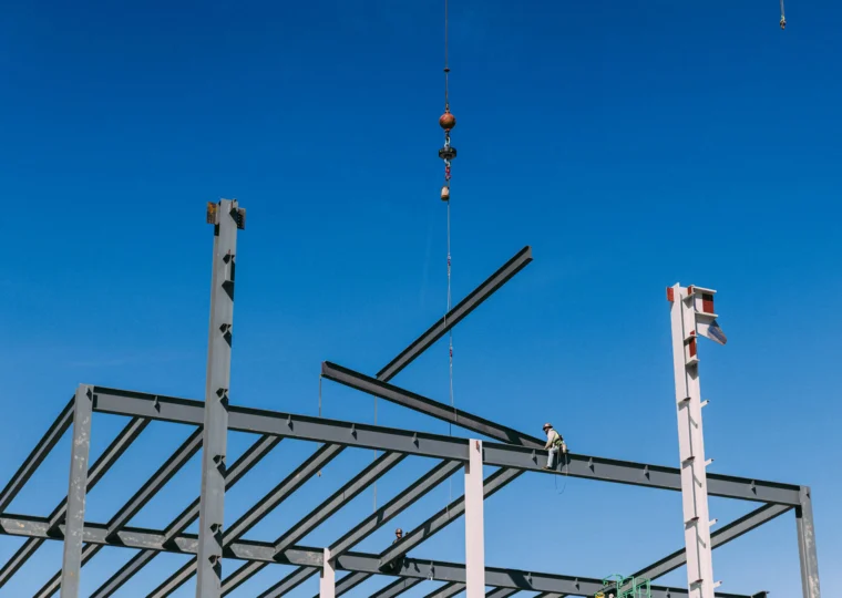 Construction of TRISO-X fuel fabrication facility at X-energy site.